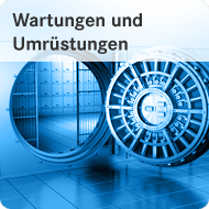 Wartungen und Umrüstungen