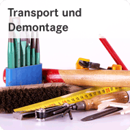 Transport und Demontage